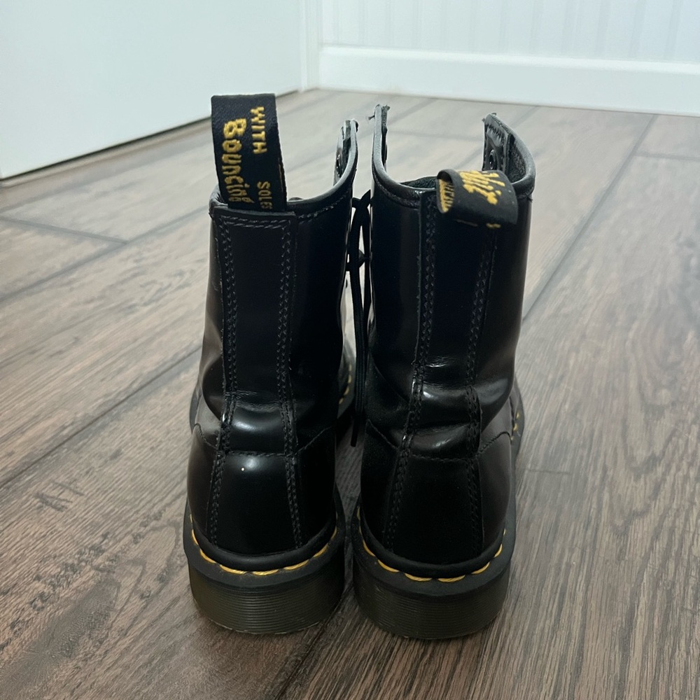 Dr. Martens Black Lace-Up Boots - Picture 3 of 5